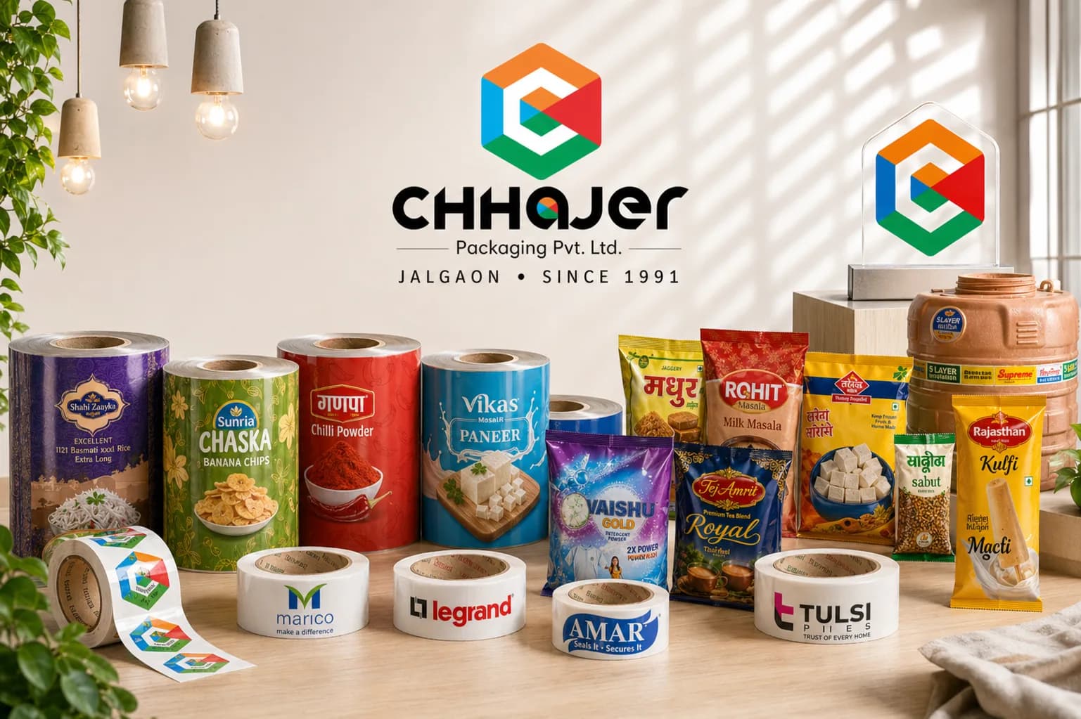 Chhajer Packaging — full product range